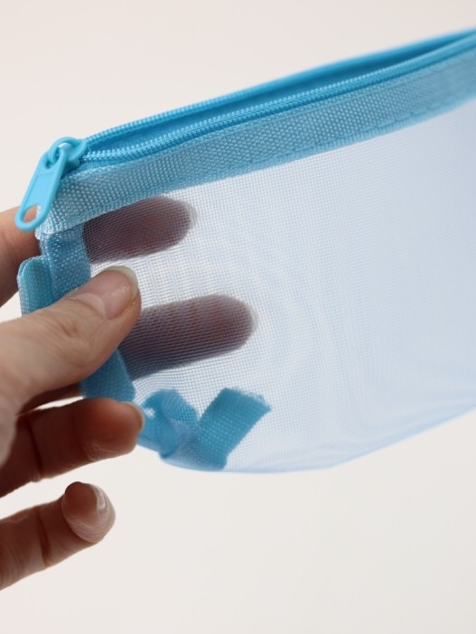 Пенал "Color net", blue (9*21 см) 