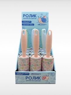 Ролик для чистки одежды &quot;Cornflower field&quot;, 10 см*60 листов, шоу-бокс iLikeGift 12 шт.