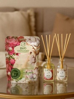 Набор аромадиффузоров 2 шт. "Neroli Breeze + Cotton", 30мл+30мл
