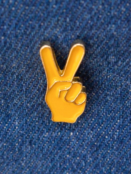 Значок металлический iLikeGift &quot;Fingers&quot; 