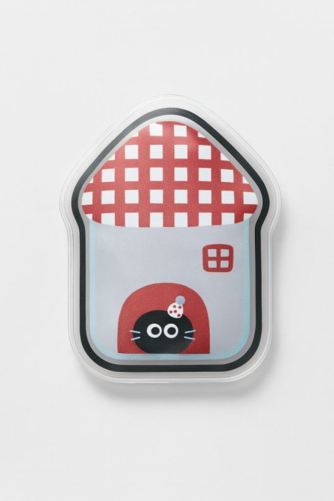 Карманная грелка iLikeGift «Happy house», red 