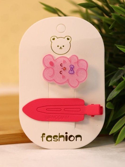 Набор аксессуаров для волос &quot;Bunny&quot;, pink, 2 шт. в наборе 