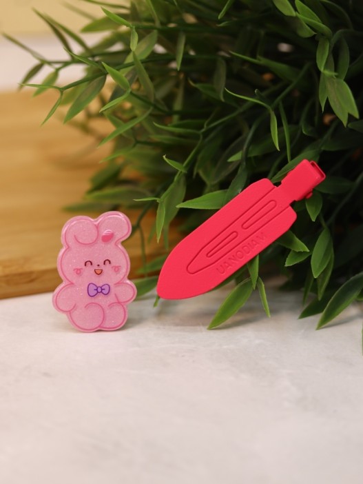 Набор аксессуаров для волос &quot;Bunny&quot;, pink, 2 шт. в наборе 