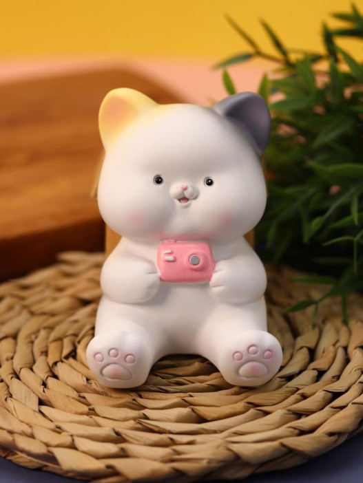 Подставка для канцелярских принадлежностей «Good luck cat», white 