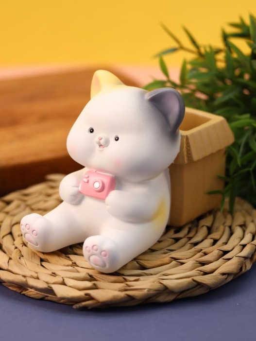 Подставка для канцелярских принадлежностей «Good luck cat», white 