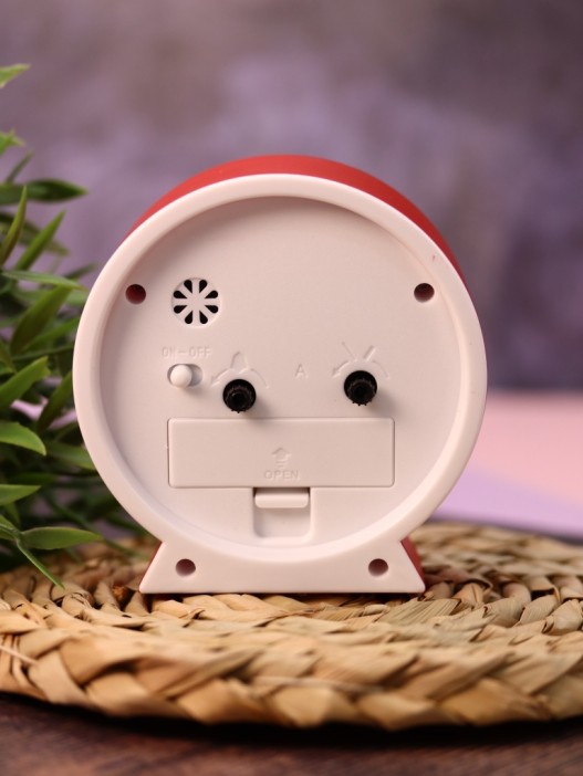 Часы-будильник «Morning mood», red (11,2х10,5 см) 