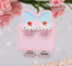 Серьги-клипсы GIRLY "Пироженное", розовые