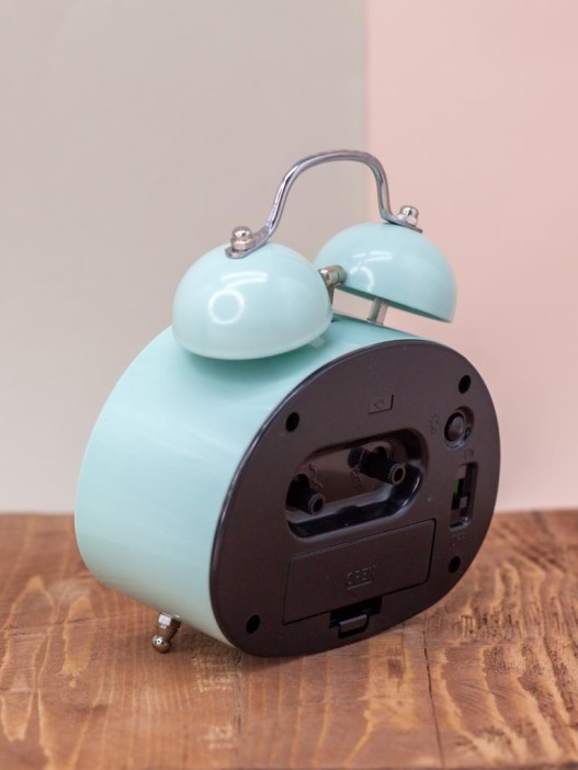 Часы-будильник "Transport", green 