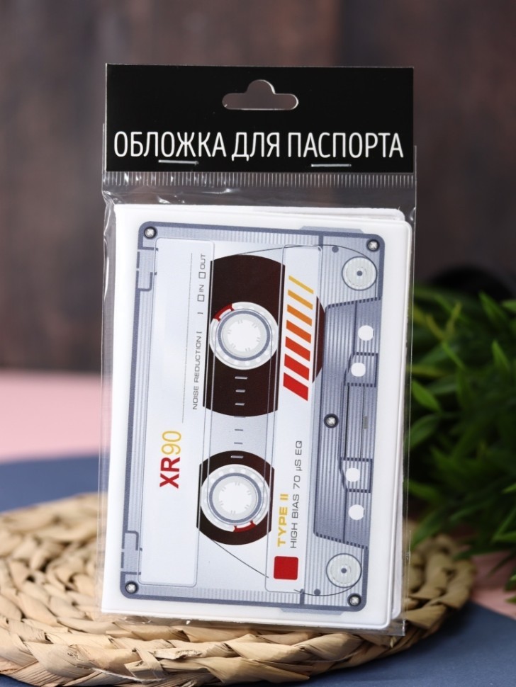 Обложка для паспорта "КАССЕТА", плотность 600 мкм