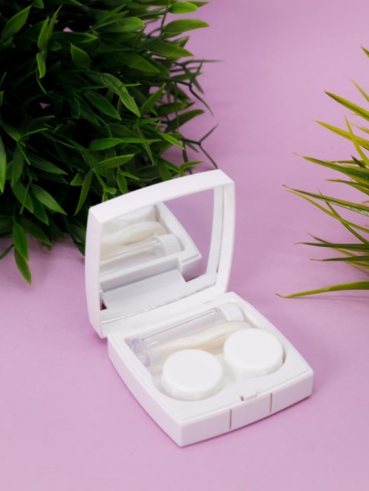 Контейнер для линз «Cute bunny», pink 