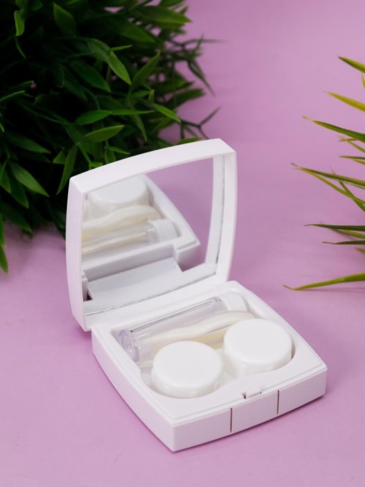 Контейнер для линз «Cute bunny», pink 