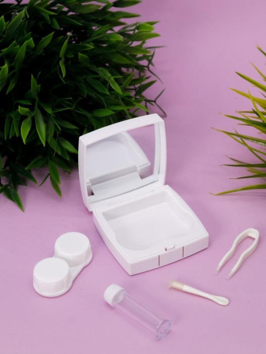 Контейнер для линз «Cute bunny», pink 