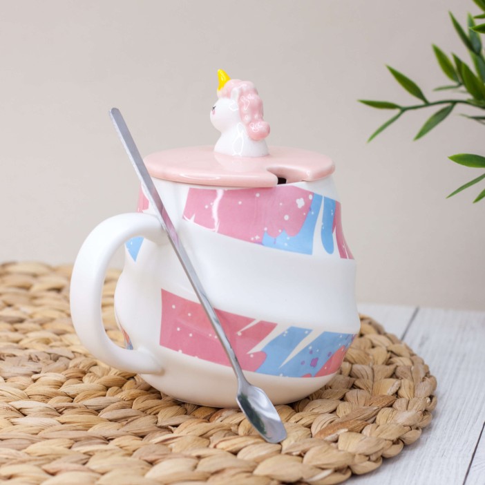 Кружка "Cream unicorn", pink (430 ml) 