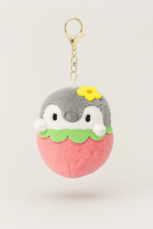 Мягкая игрушка - брелок &quot;Strawberry penguin&quot;, mix, 11 см