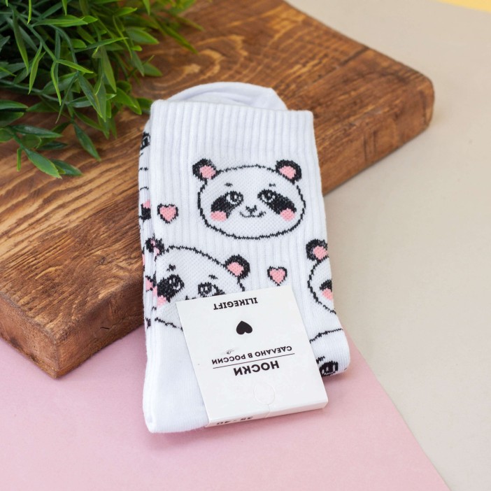 Носки женские &quot;Sweet panda&quot;, р. 35-40 