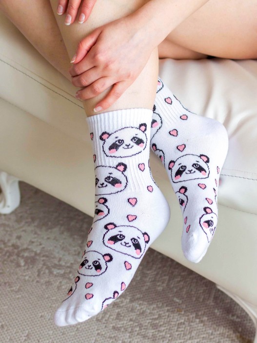 Носки женские &quot;Sweet panda&quot;, р. 35-40 