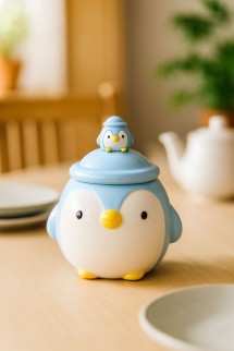 Кружка «Little penguin», blue (400 ml)