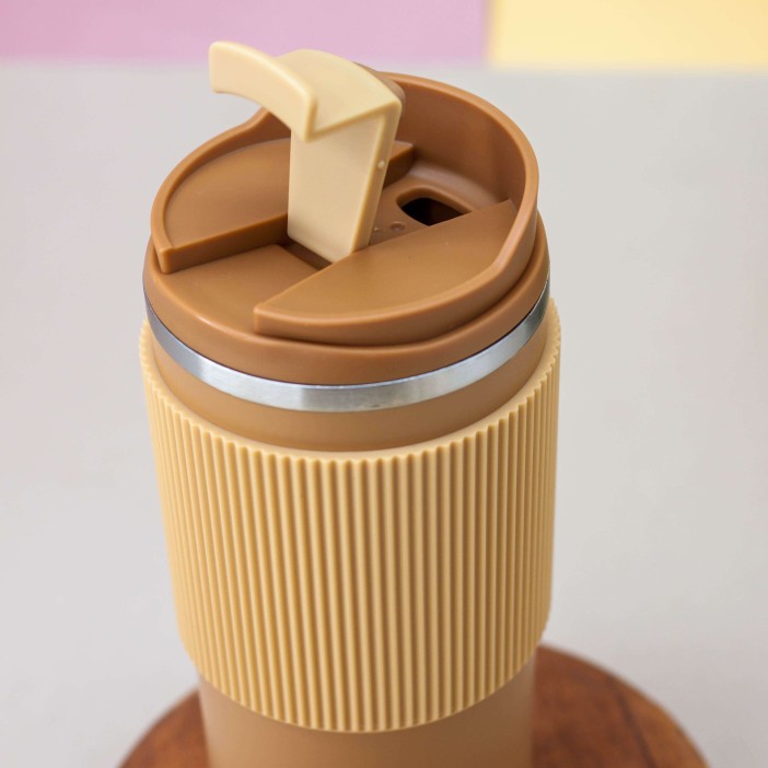 Термокружка "Relief classic", brown (450 ml) 