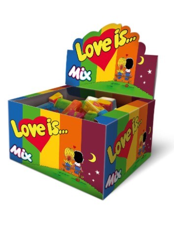 Жевательная резинка &quot;Love is&quot; Микс 100 шт 