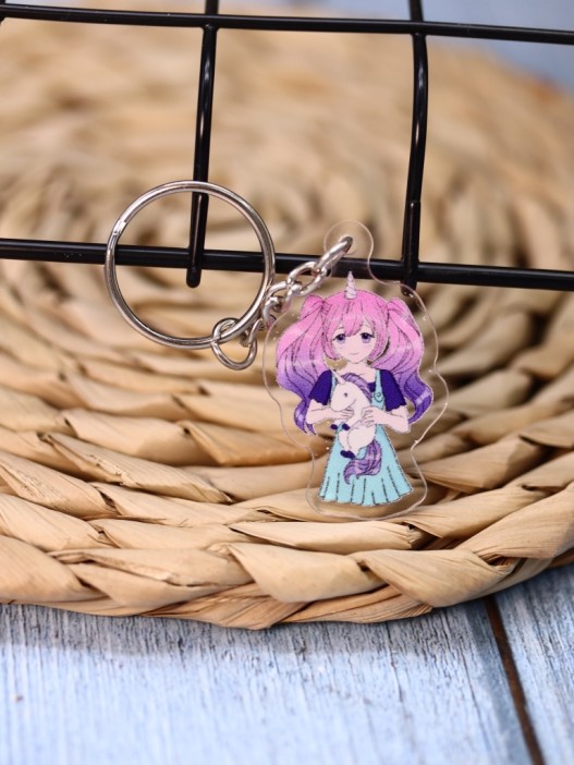 Брелок &quot;I&#039;m unique unicorn girl&quot; 