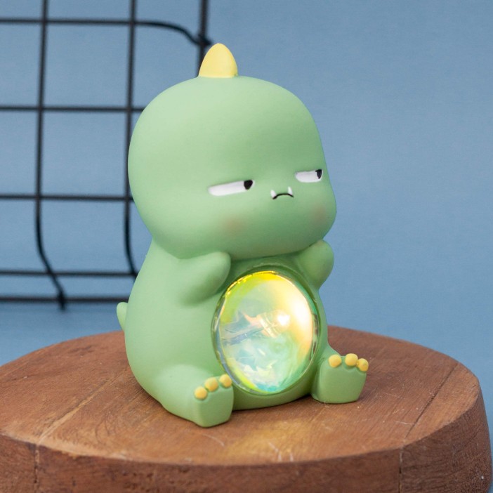 Ночник &quot;Dino&quot;, green (9 см), пластик 