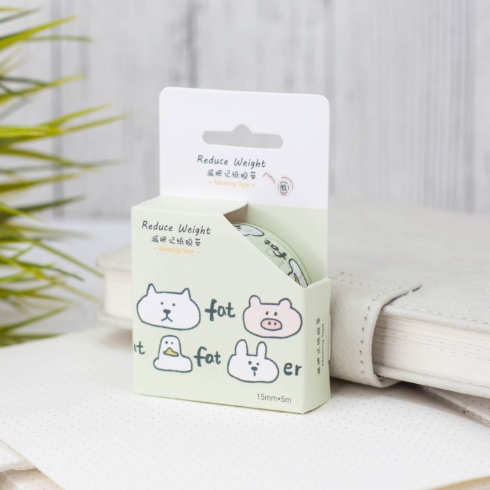 Клейкая лента "Reduce weight", mix, шоу-бокс 24 шт. 