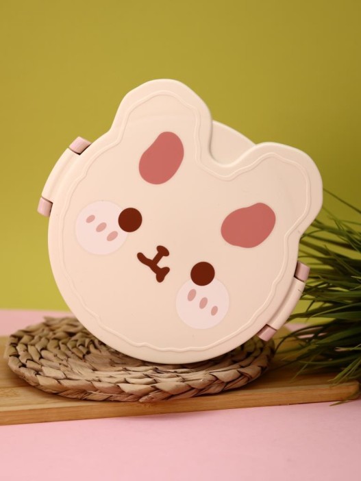 Ланчбокс &quot;Round rabbit&quot;, pink 