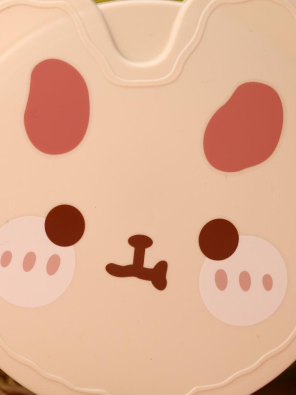 Ланчбокс "Round rabbit", pink