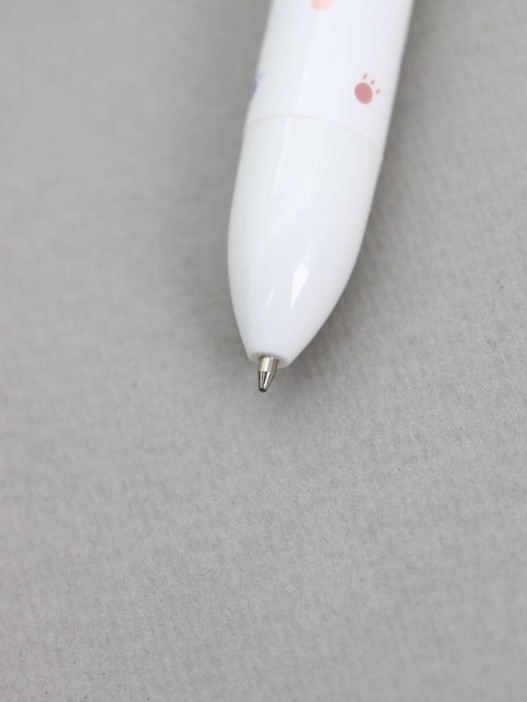 Разноцветная ручка 6 в 1 &quot;Розовая лапка&quot; 