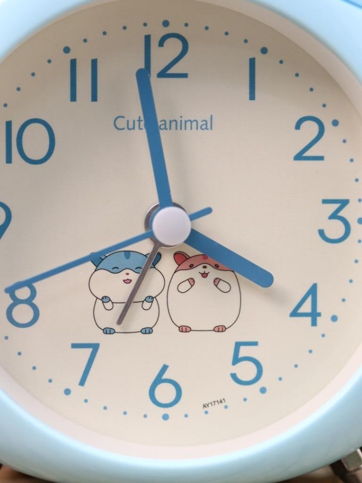 Часы-будильник «Hamster», blue