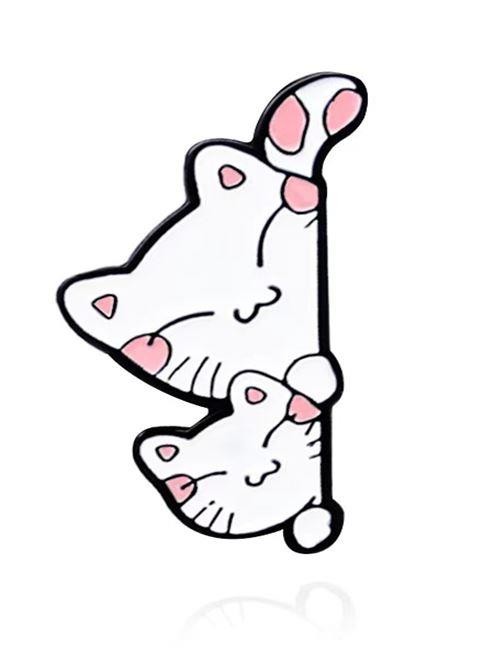 Значок металлический iLikeGift "Family purring" 