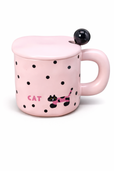 Кружка «Spotted cat», lots of circles (370 ml)