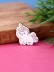 Значок ECO из дерева Lovely unicorn 