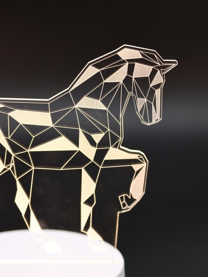 Ночник iLikeGift "Лошадь" светодиодный, USB (9х18 см)
