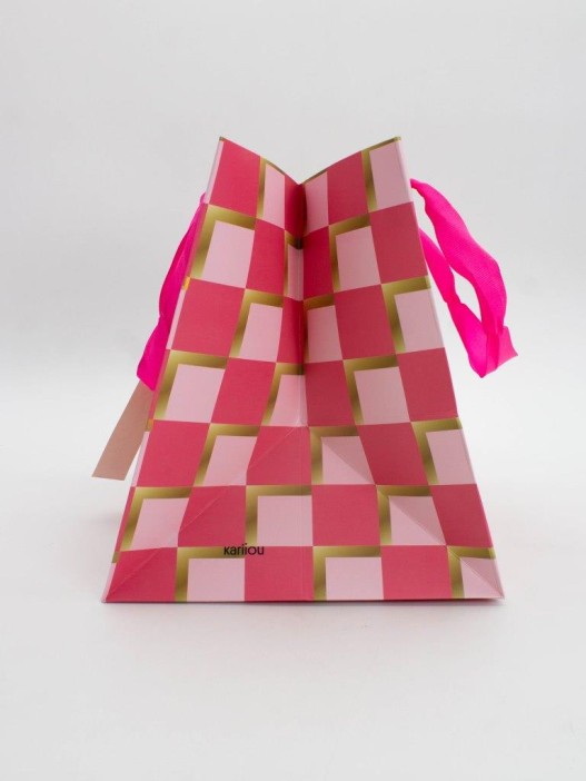 Пакет подарочный «Congratulations&quot;, pink (23*23*20) 