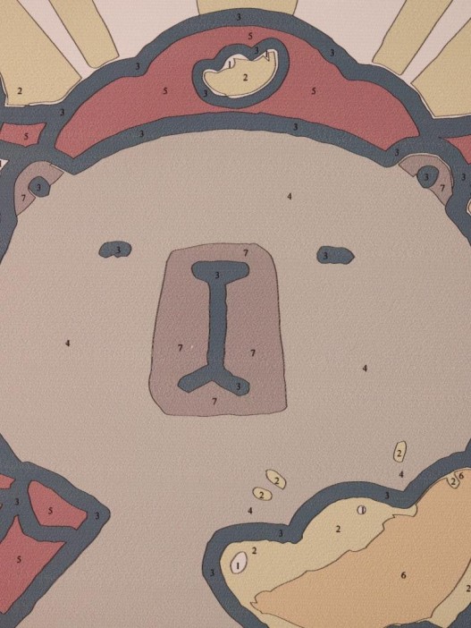 Картина по номерам на подрамнике Draw Me! «Sly Capybara», (20*20 см) 