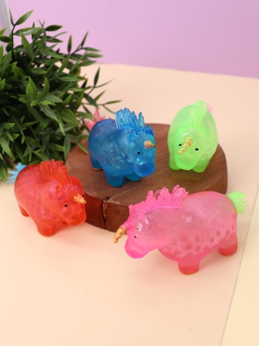 Мялка - антистресс «Colorful unicorn squishy», blue 