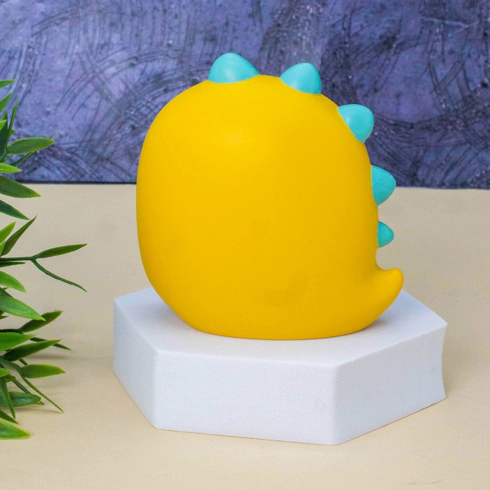 Ночник «Baby dino», yellow (10 см), пластик 
