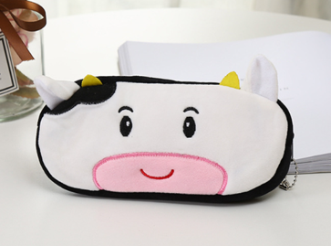 Пенал плюшевый &quot;Smiling cow&quot;, white (10*20 см) 