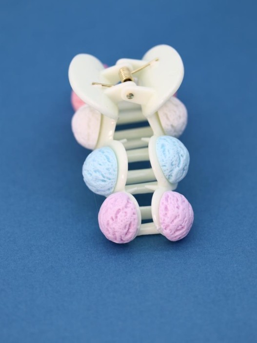 Заколка-краб GIRLY "Sweets", rainbow 