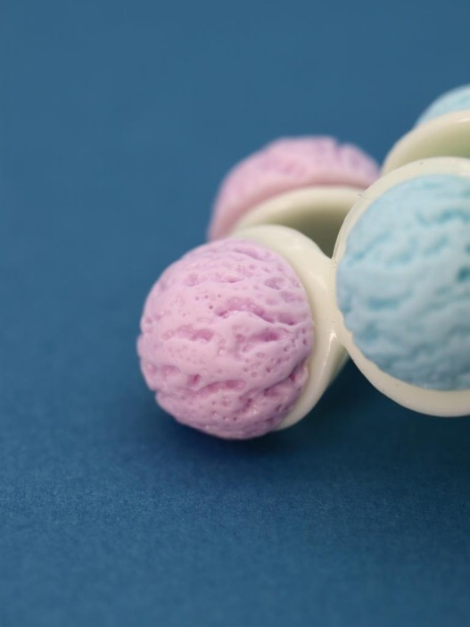 Заколка-краб GIRLY "Sweets", rainbow 