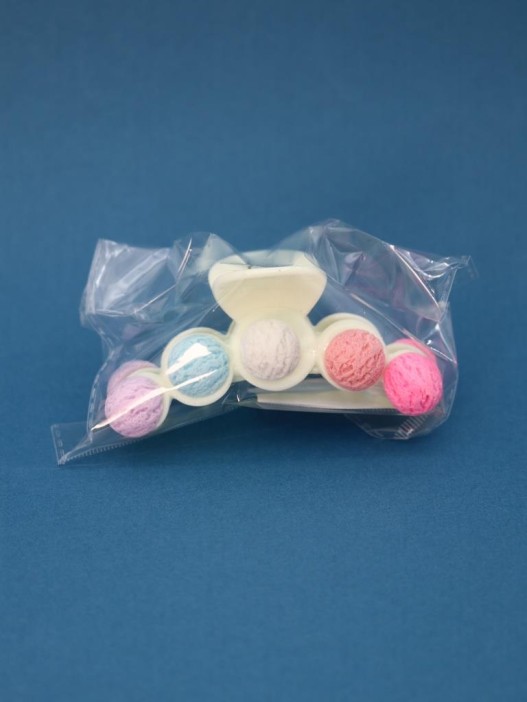 Заколка-краб GIRLY "Sweets", rainbow 