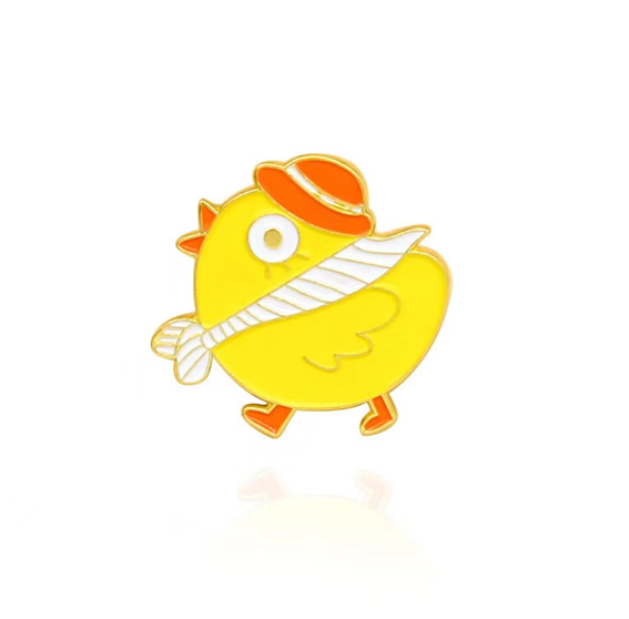 Значок металлический iLikeGift &quot;Cute chicken&quot; 