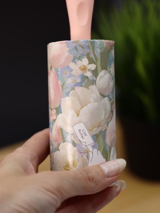 Ролик для чистки одежды &quot;Delicate bouquet&quot;, 10 см*60 листов 