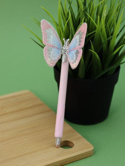 Ручка пиши-стирай &quot;Beautiful butterfly&quot;, pink 