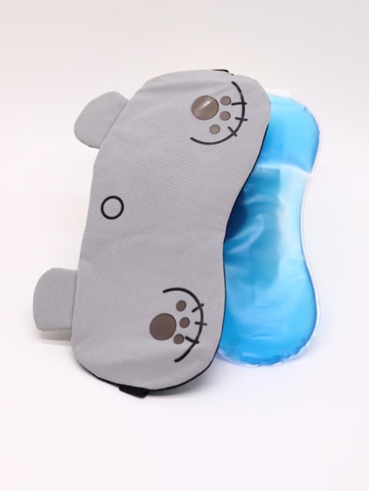 Маска для сна гелевая &quot;Sweet bun&quot;, bear 