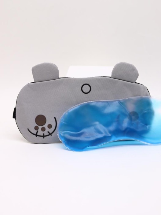 Маска для сна гелевая &quot;Sweet bun&quot;, bear 