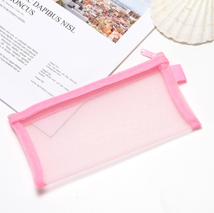 Пенал &quot;Color net&quot;, pink (9*21 см) 