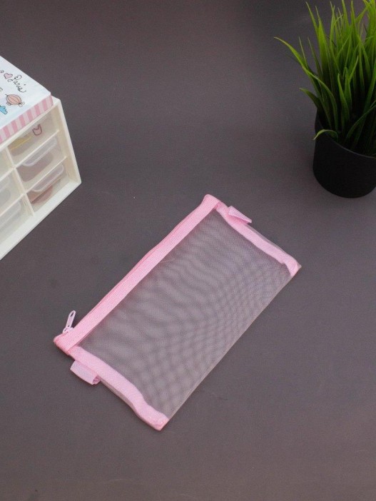 Пенал &quot;Color net&quot;, pink (9*21 см) 