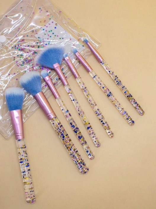 Набор кистей для макияжа &quot;Glitter&quot;, 7 кистей 